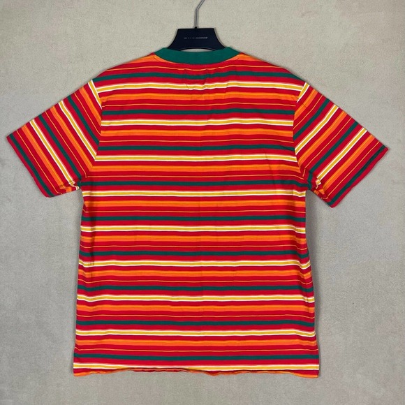 Guess x J Balvin Vibras Tour Striped T Shirt Mens L Multicolor Round Neck - Picture 9 of 10